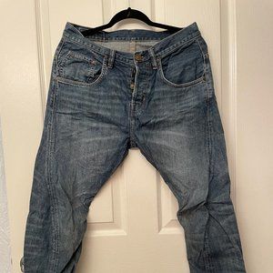 All Saints Antique Blue Jeans